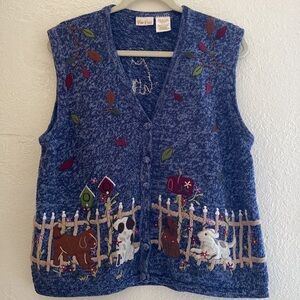 Bobbie Brooks knitted Sweater vest